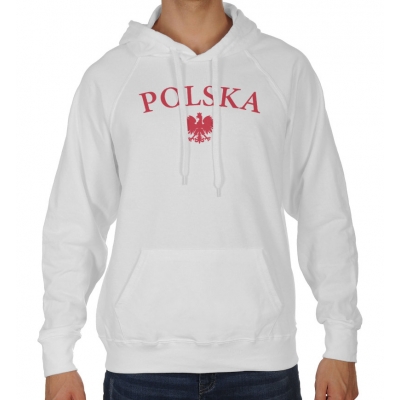 Bluza z kapturem dla kibica Reprezentacji Polski z orzełkiem